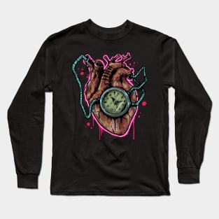 By The Time You Hear This - Heart Artwork Long Sleeve T-Shirt